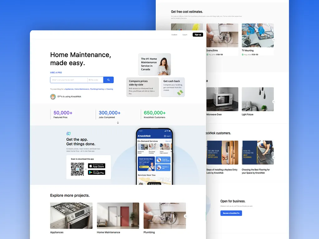 Multi-Vendor Home Cleaning Platform – Website