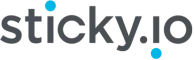 sticky logo